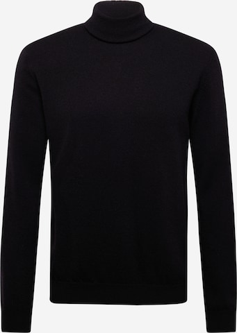 Pull-over 'Ciclista' UNITED COLORS OF BENETTON en noir : devant