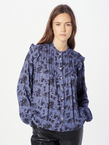 Lollys Laundry Bluse 'Dawn' in Lila: Vorderseite