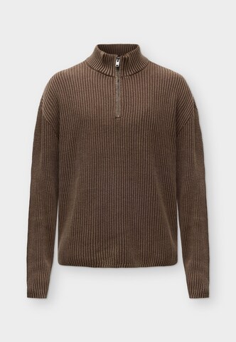 HOLLISTER Pullover in Braun: Vorderseite
