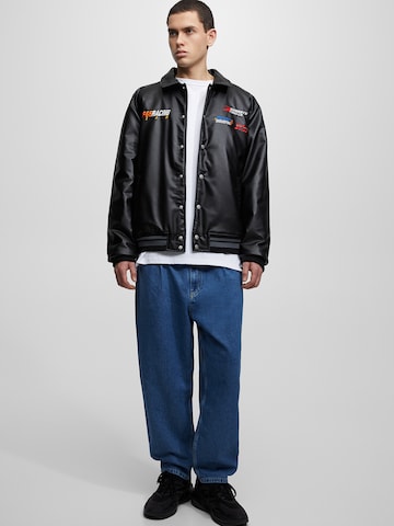 Pull&Bear Between-Season Jacket in Black