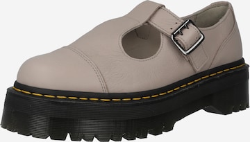 Dr. Martens - Sapato Slip-on 'Bethan' em cinzento: frente