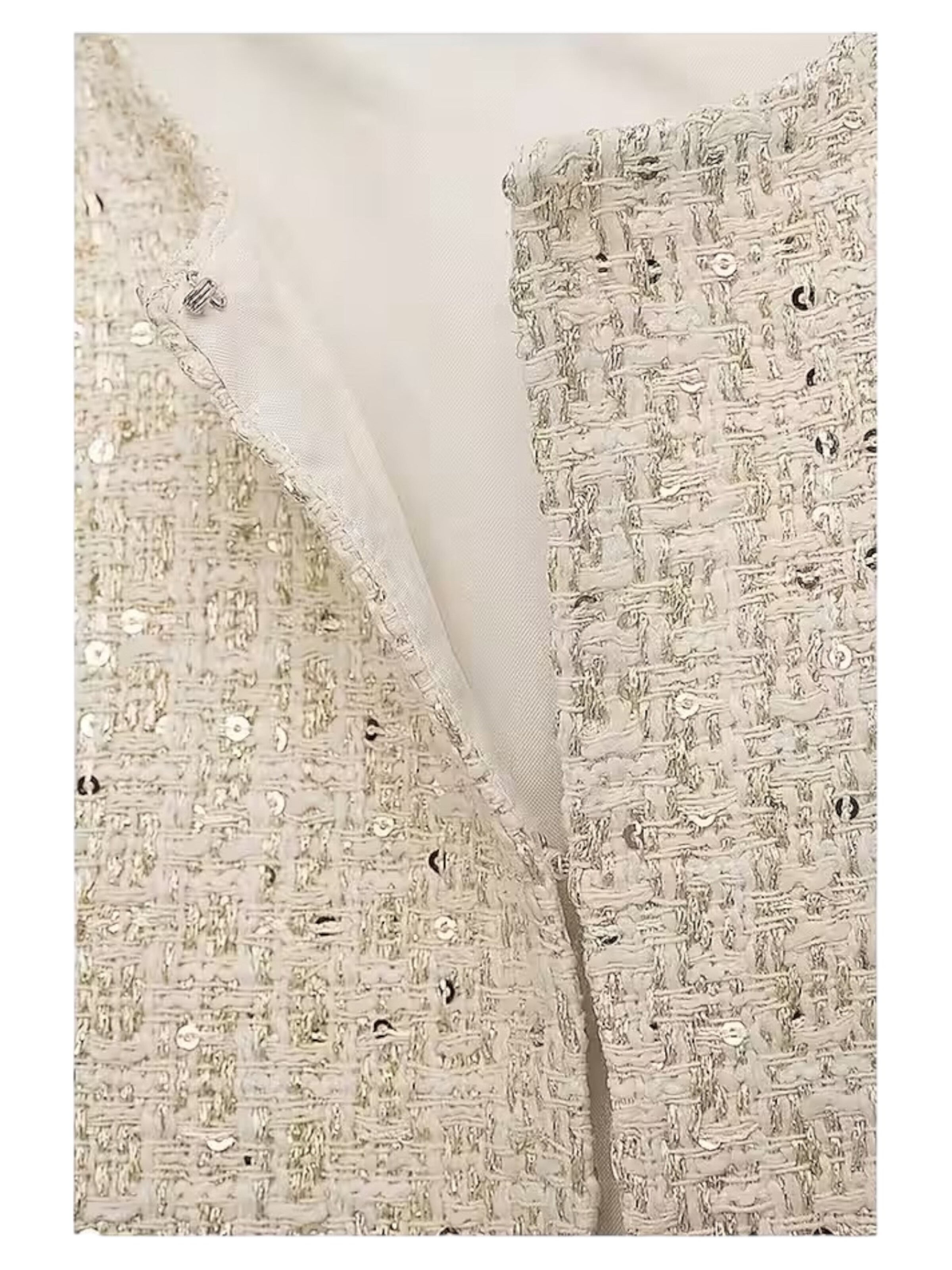 Danamade Knit Cardigan 'DISABELLE' in Gold