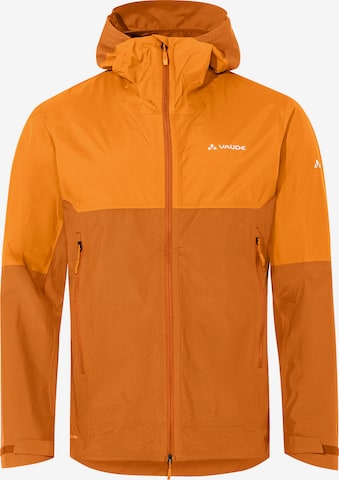 VAUDE Outdoorjas 'Simony' in Oranje: voorkant