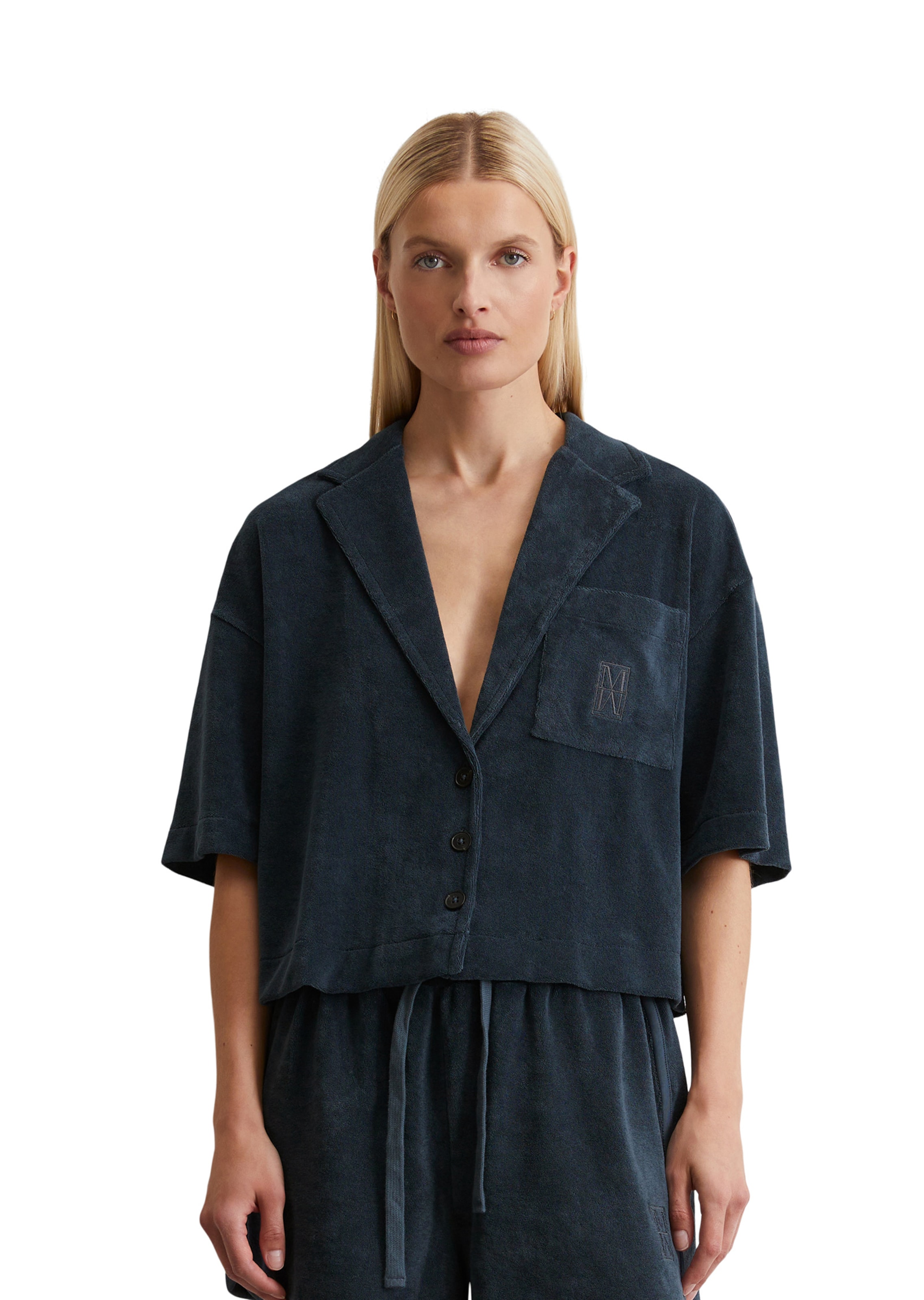 Marc O'Polo Blazers in Blauw: voorkant