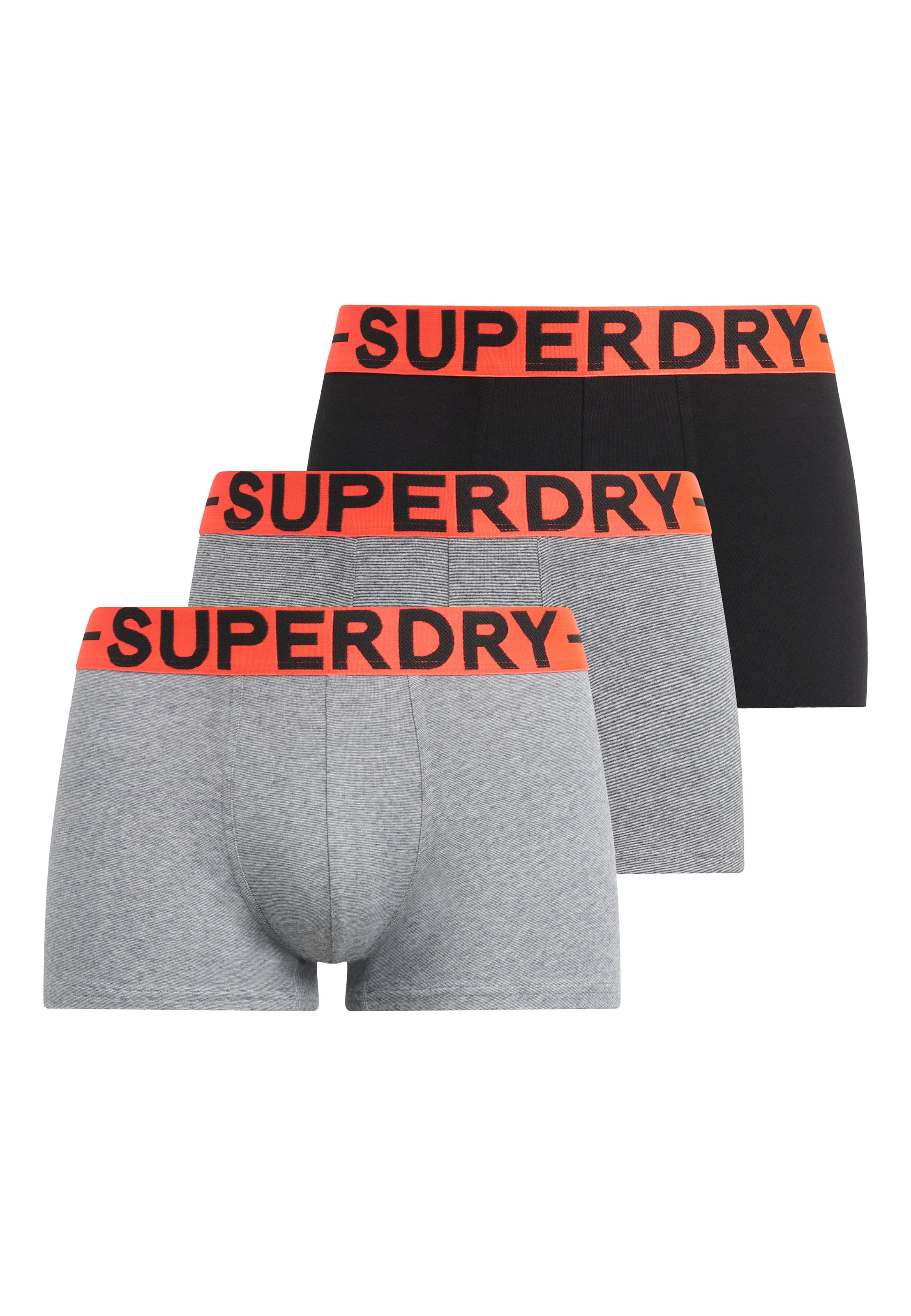 pilka Superdry Boxer trumpikės: priekis