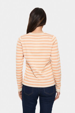 SAINT TROPEZ Strickjacke in Beige