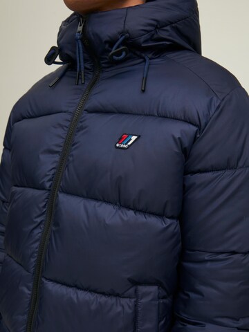 Veste d’hiver 'SLOPE' JACK & JONES en bleu