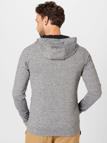 4F - Sudadera con cremallera deportiva en gris