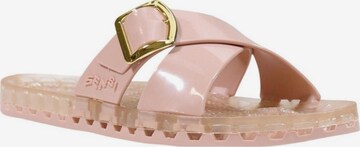Zoccoletto di SENSI in rosa: frontale