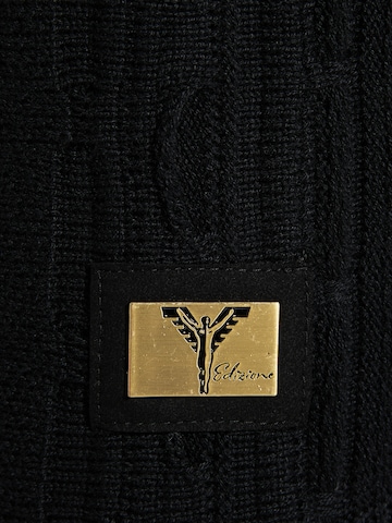 Carlo Colucci Knit Cardigan in Black
