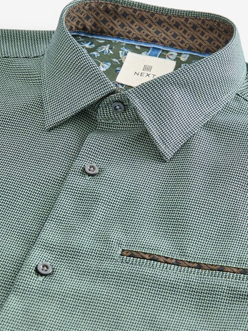 Next - Ajuste regular Camisa en verde