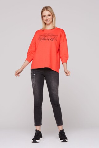 Soccx Sweatshirt in Red