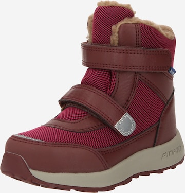 FINKID Snow boots 'Lappi' in Purple: front