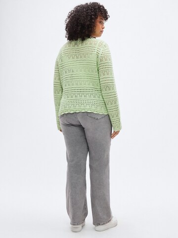 ONLY Carmakoma Svetr 'CARELKE' – zelená