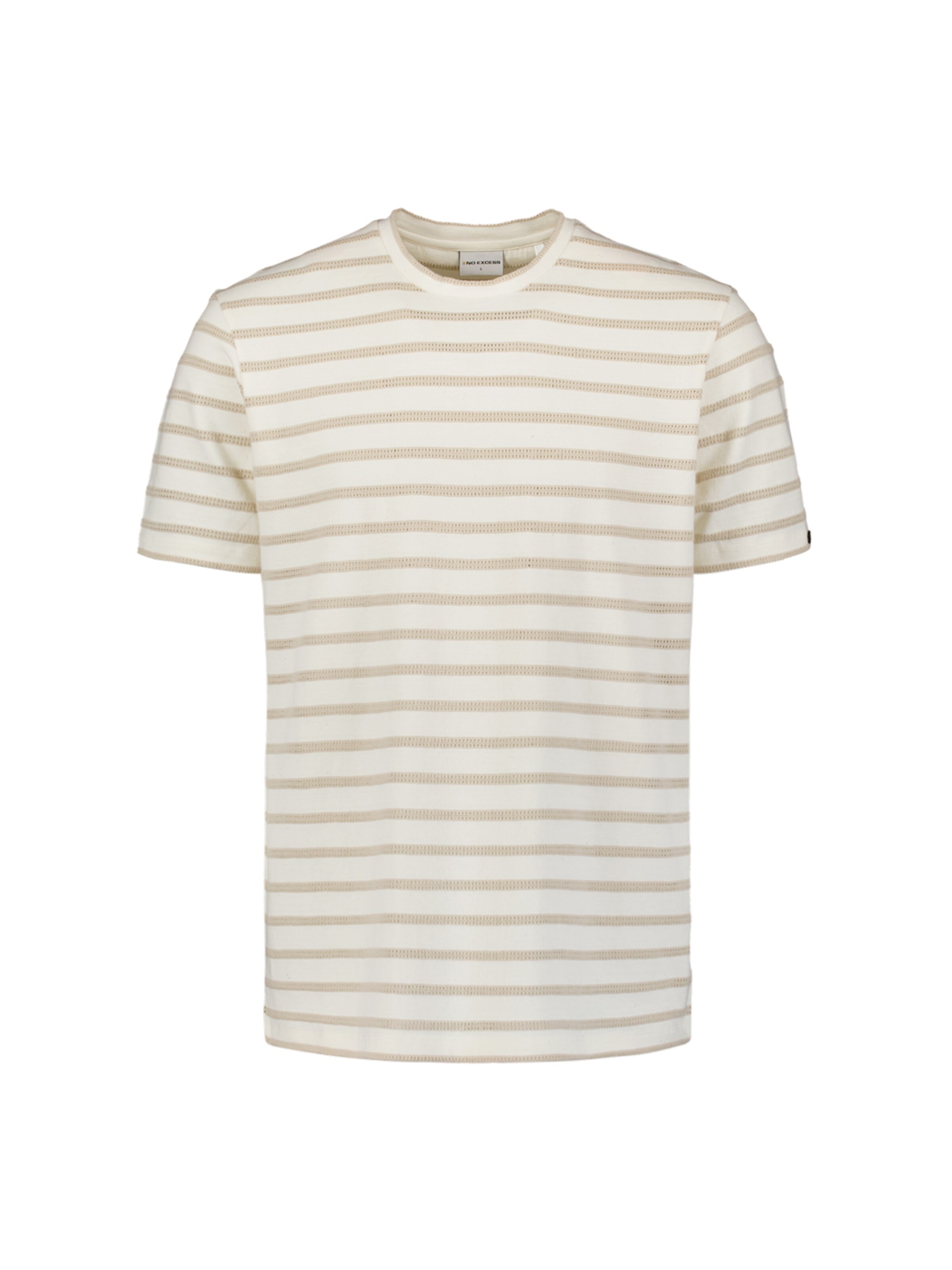 No Excess Shirt in White: front