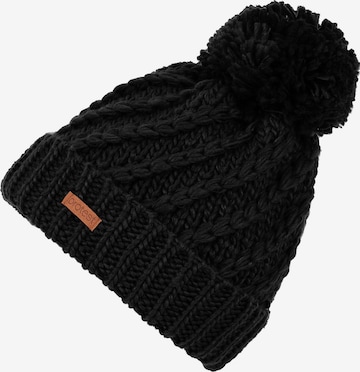 PROTEST Mütze 'PRTPaisley' in Schwarz: Vorderseite