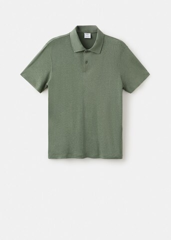 MANGO MAN Poloshirt 'Amberes' in Grün