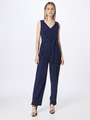 COMMA Jumpsuit in Blauw: voorkant