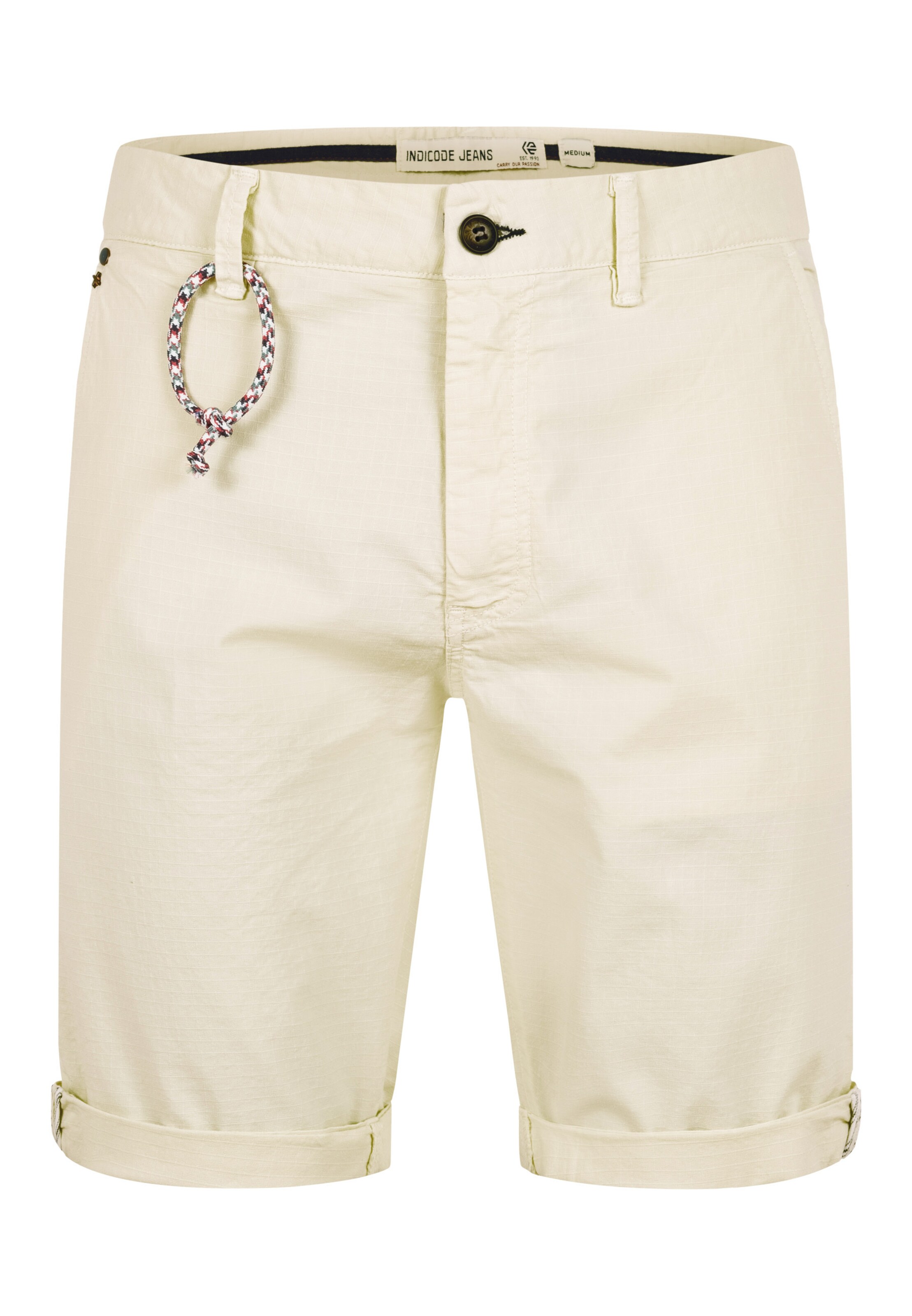 INDICODE JEANS Chino trousers 'INPifter' in Beige: front