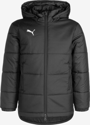 Veste fonctionnelle PUMA en noir : devant