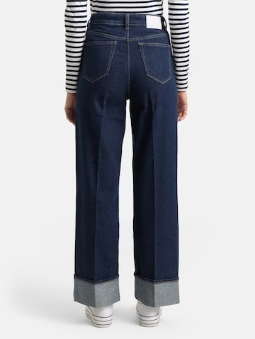 TOM TAILOR DENIM Wide leg Jeans 'Linou' in Blue