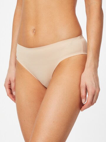 Slip di uncover by SCHIESSER in beige: frontale