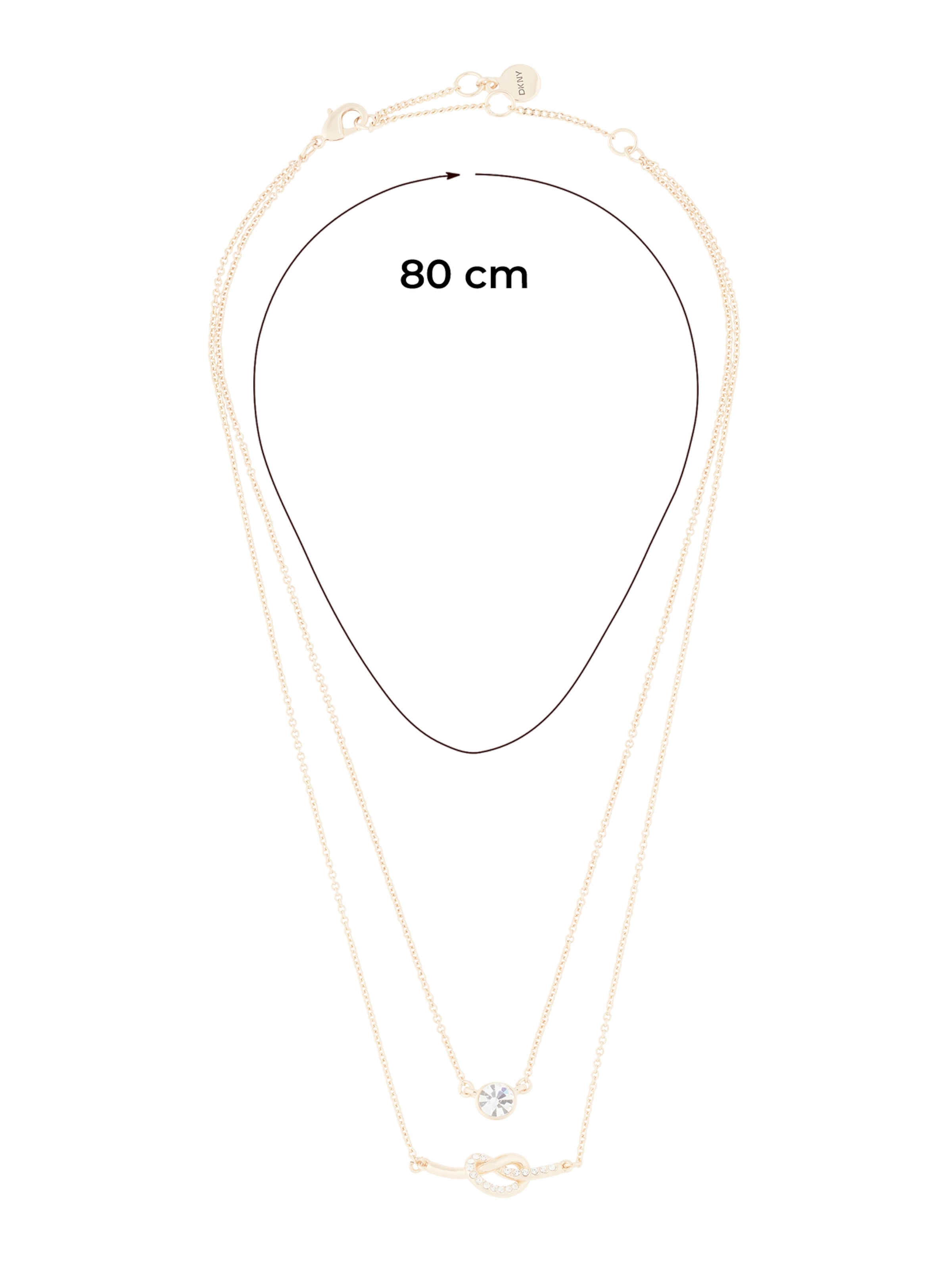 Lanțuri de la DKNY pe auriu