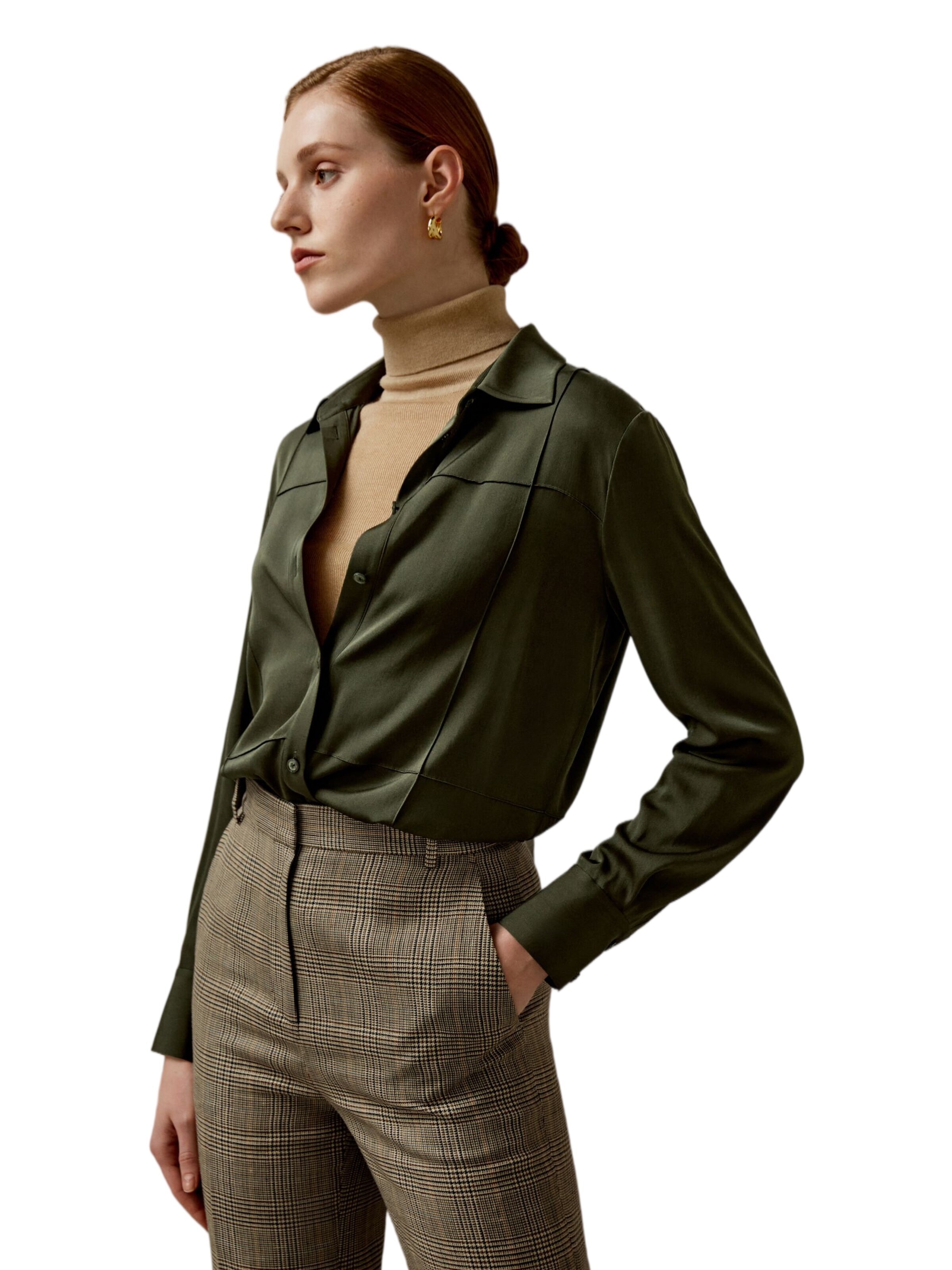 Lilysilk Bluse‌‌‌‌‌ in Grün