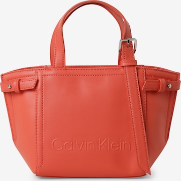 Calvin Klein Handtas in Rood: voorkant