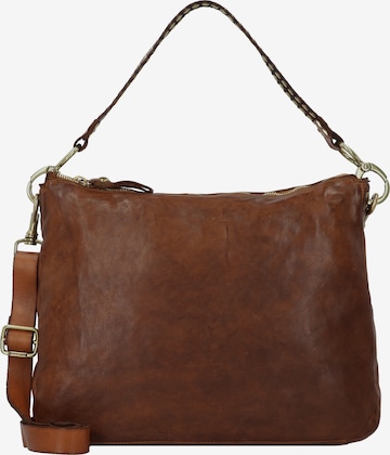 Campomaggi Crossbody Bag in Brown: front