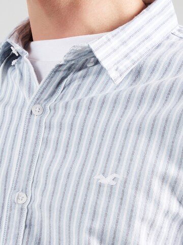 HOLLISTER Regular fit Overhemd 'JUL2' in Blauw