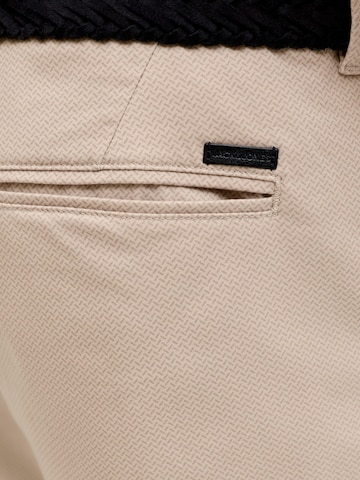 JACK & JONES Regular Chino Pants 'Bowie' in Beige