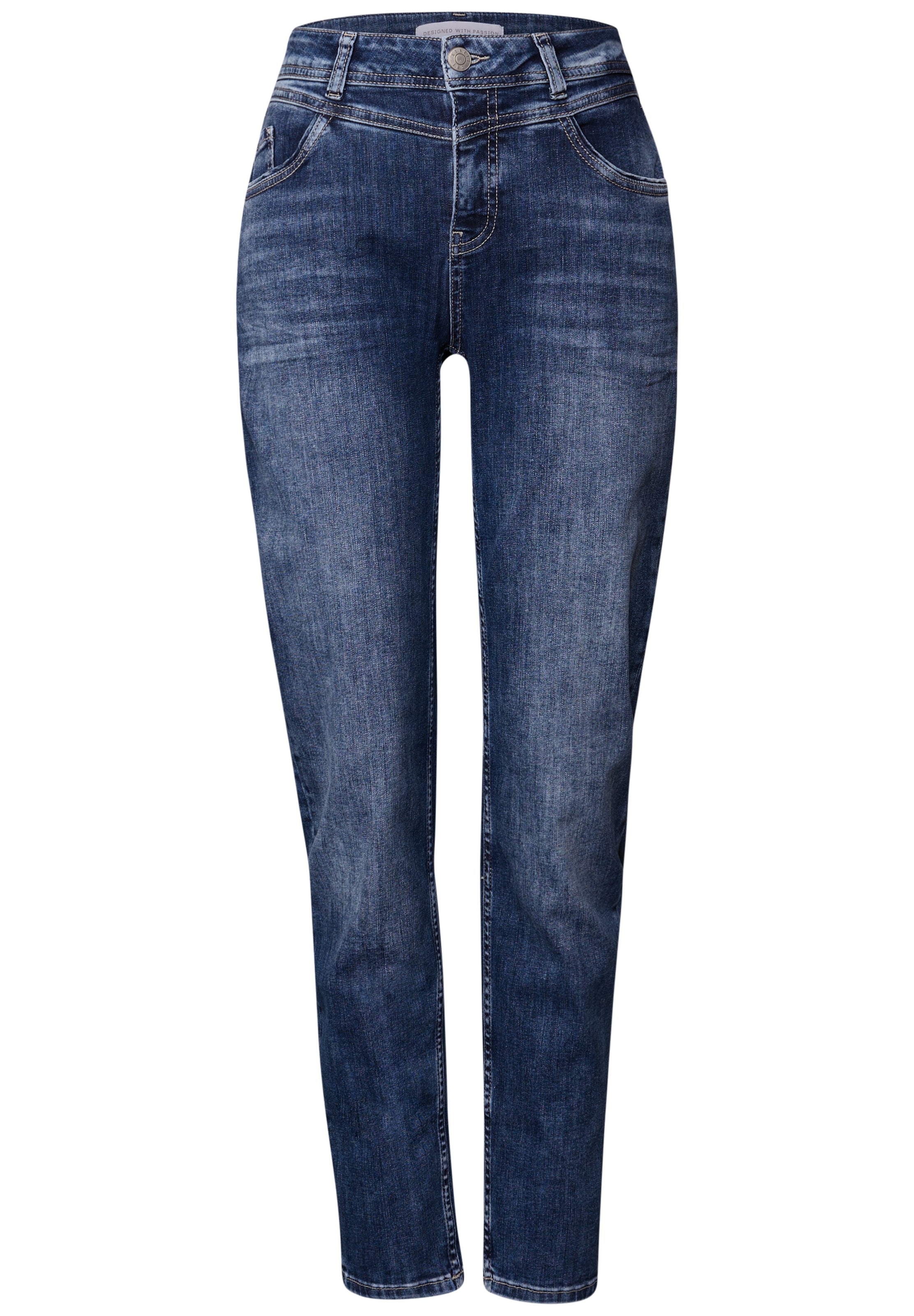 STREET ONE Regular Jeans in Blue: front