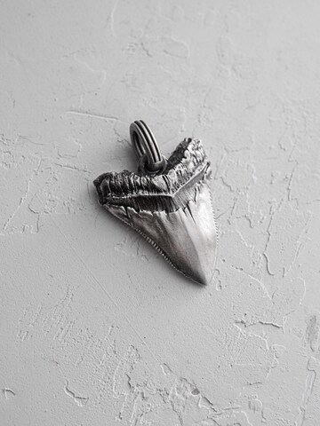 Pendentif 'MEGALODON SHARK TOOTH' REYTEL en argent
