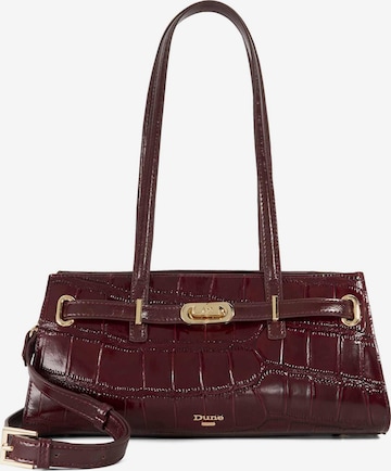 Sac bandoulière 'DEPEND' Dune LONDON en rouge : devant