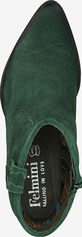 FELMINI Cowboy Boots in Green