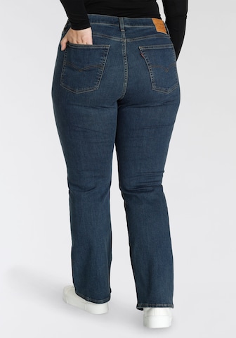 Levi's® Plus Bootcut Jeans '725 PL HR Bootcut' in Blauw