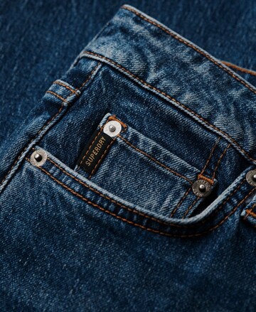 Coupe slim Jean Superdry en bleu