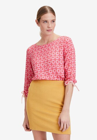 Cartoon Blouse in Roze: voorkant