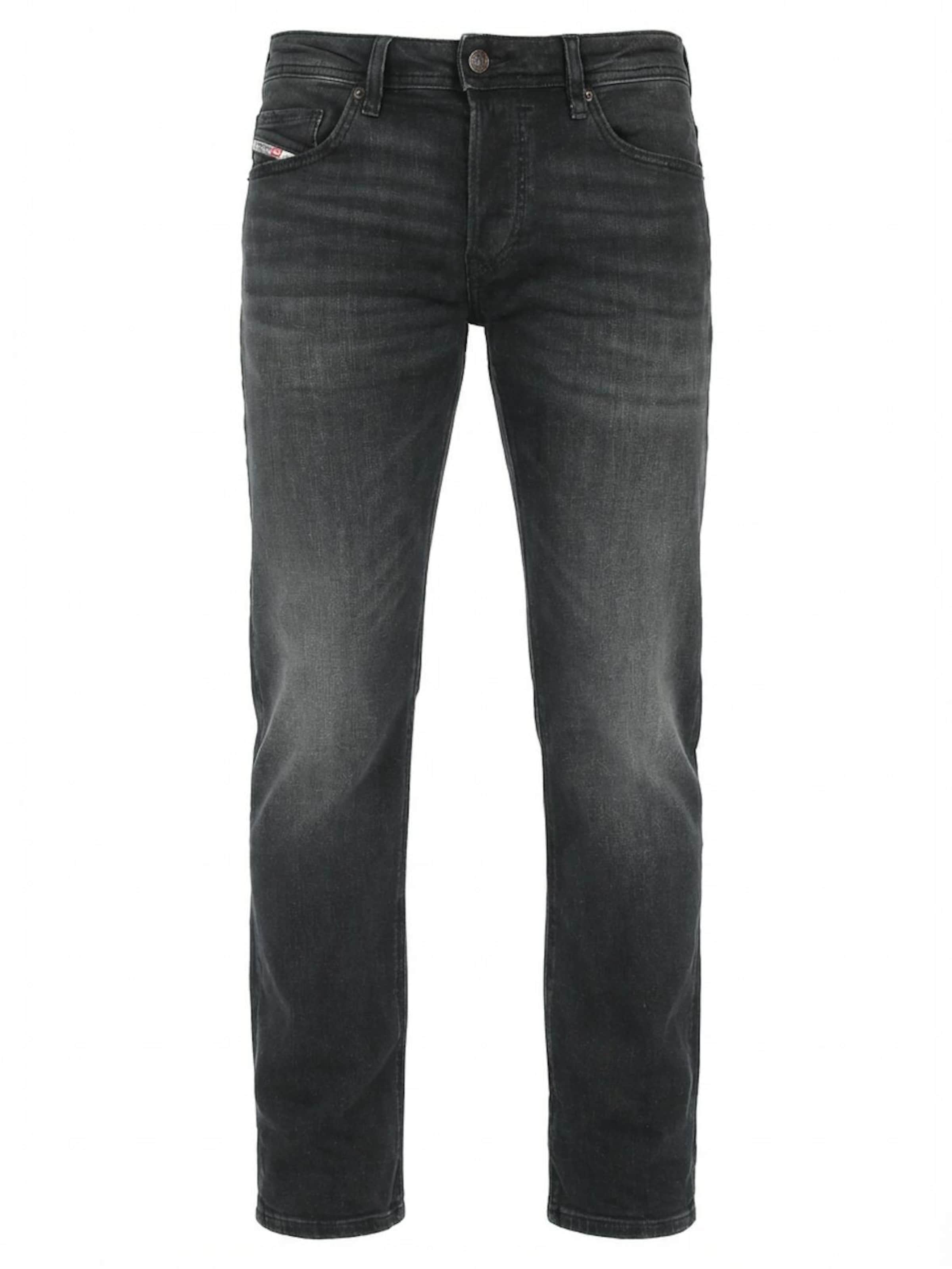 DIESEL Jeans 'Straight SAFADO-X' in de kleur Antraciet, Productweergave