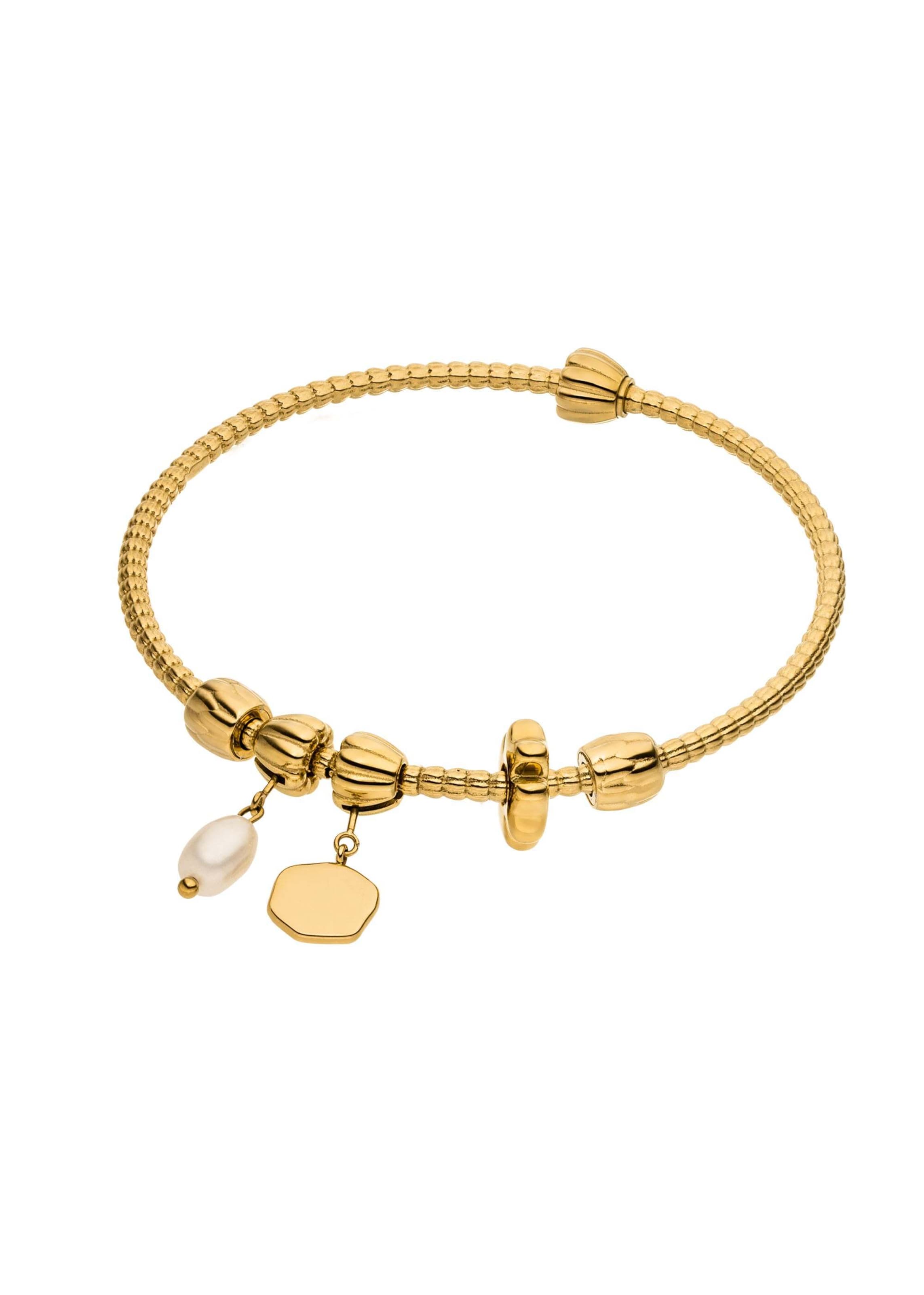 PURELEI - Pulsera 'Lei' en oro: frente