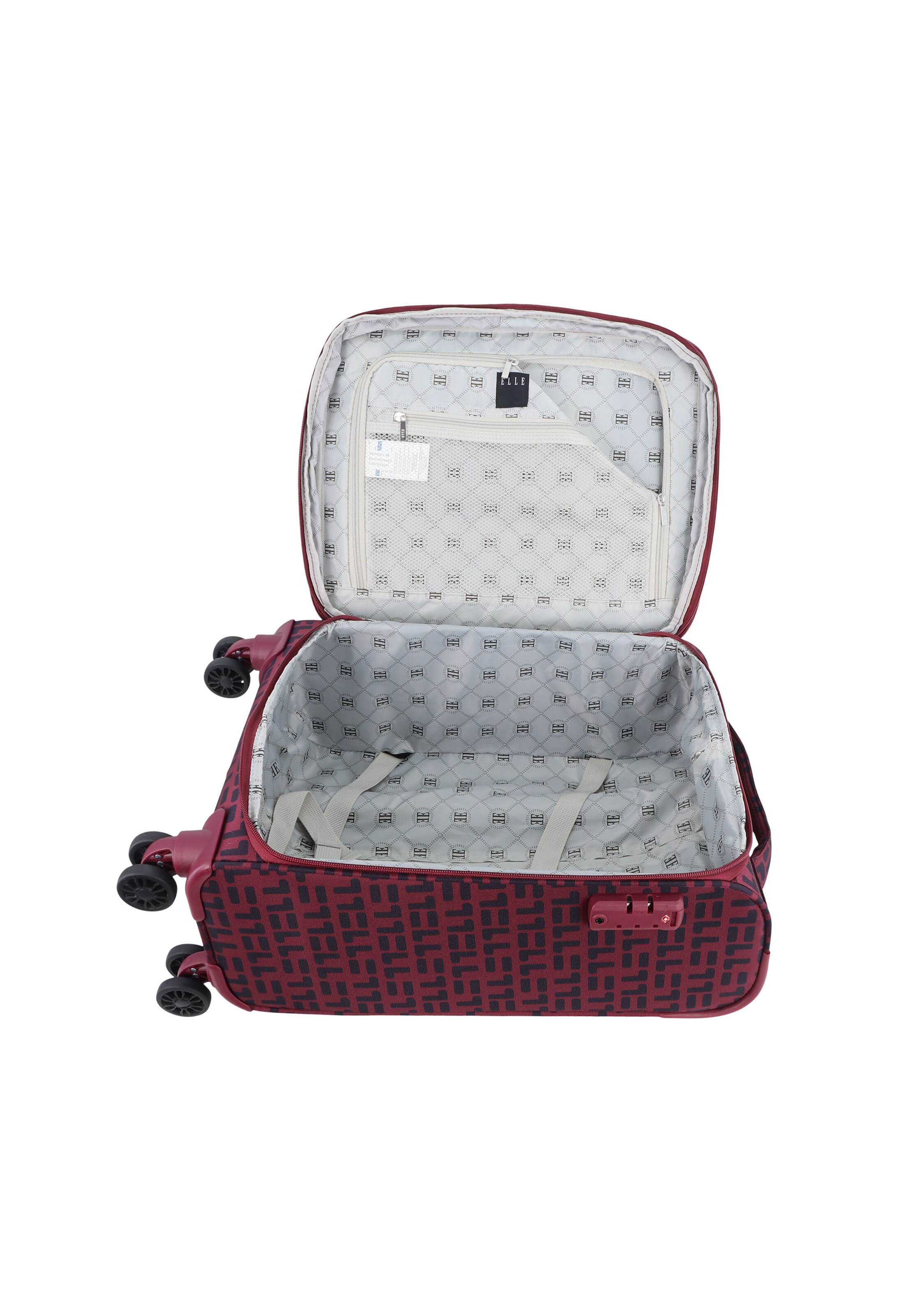 ELLE Trolley 'Couture' in Rot