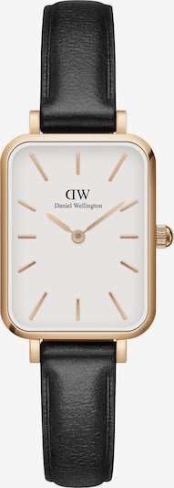 Daniel Wellington Analoginen kello 'Quadro Pressed Sheffield RG White' värissä musta / valkoinen, Tuotenäkymä