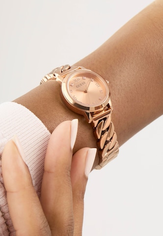 Orologio analogico 'CHIME' di GUESS in oro