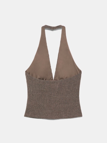 Top di Pull&Bear in marrone