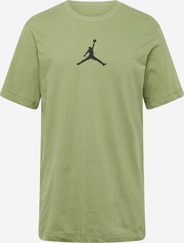 Jordan T-Shirt 'Jumpman' in Grün: predná strana
