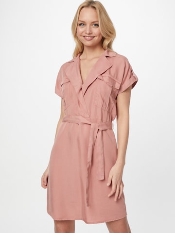 Noisy may - Vestido camisero 'VERA ENDI' en rosa: frente