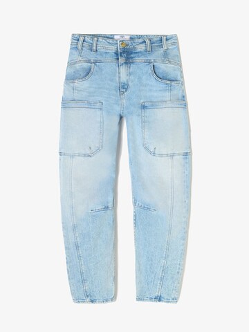 Le Temps Des Cerises Baggy Jeans 'Madieneo' in Blue: front