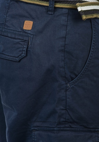 BLEND Regular Cargohose 'Brian' in Blau