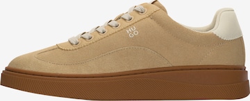 HUGO - Zapatillas deportivas bajas 'Lyzz' en beige: frente